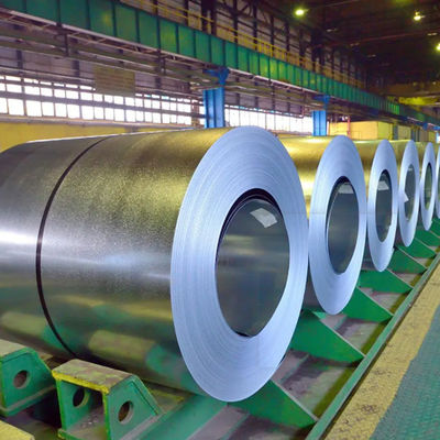 ISO9001 Yapı için Sıcak Dolaştırılmış Galvanizli Çelik Bobin 0.8*1250mm Genişliği