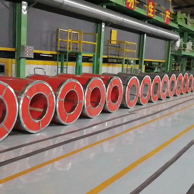 Z41-Z60 Kaplama 0.45mm G90 Soğuk lastikli PPGI Renkli Kaplama Özelliklendirilebilir uzunlukta ön boyalı sarmallar